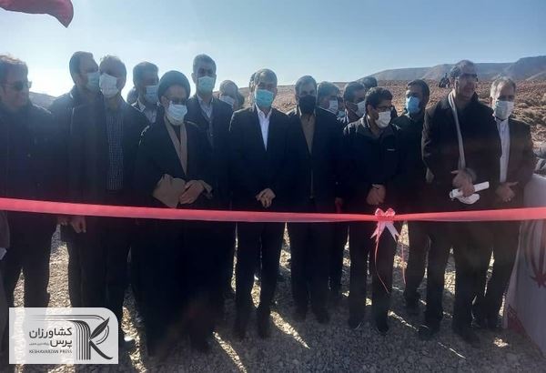 یک طرح آبخیزداری با حضور وزیر جهاد کشاورزی در خدابنده افتتاح شد