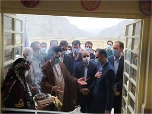 افتتاح مدرسه سه کلاسه شهید ابراهیم گاوکش با مشارکت بانک مسکن شهرستان پلدختر