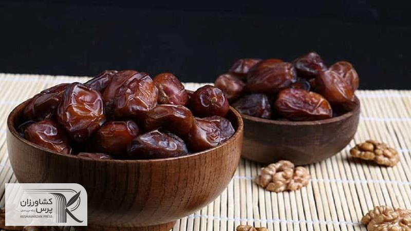 خرما  از روز چهارشنبه ۱۷ فروردین زیر قیمت بازار  عرضه میشود