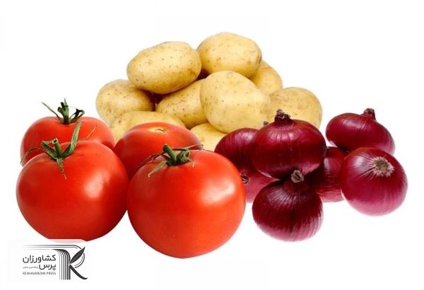 صادرات چهار محصول گوجه فرنگی، سیب زمینی، بادمجان و پیاز تا اطلاع ثانوی ممنوع شد